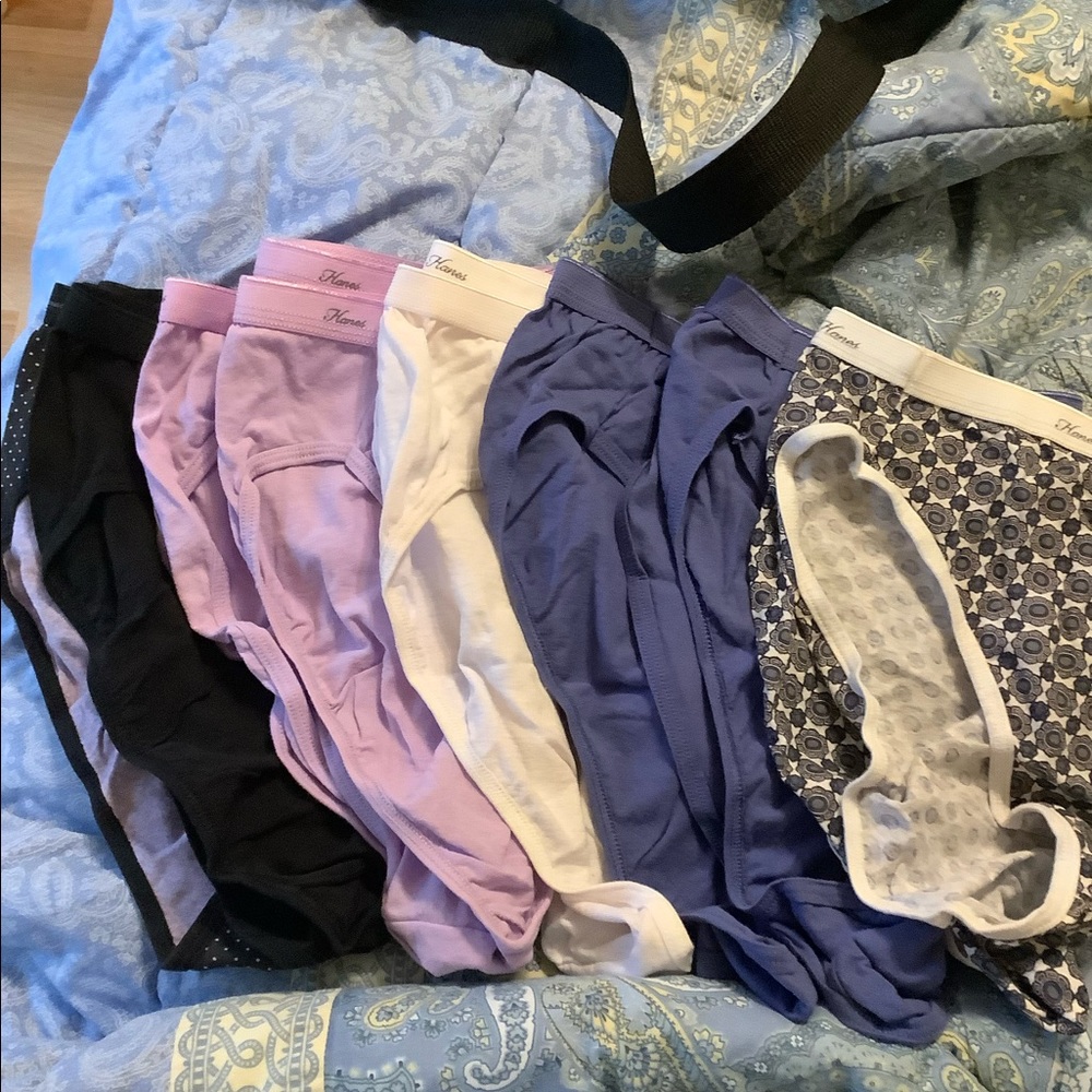 Hanes High Leg Panties